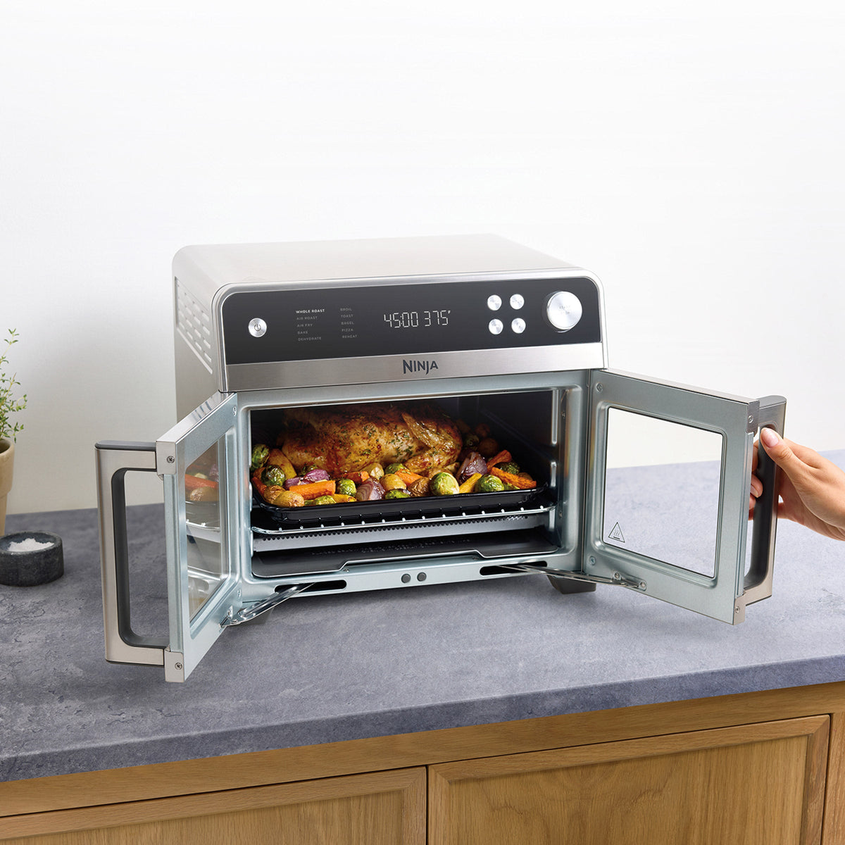 Ninja French Door Premier 10-in-1 Air Fryer, Convection Oven, and Toaster, Costco Shop Card Included