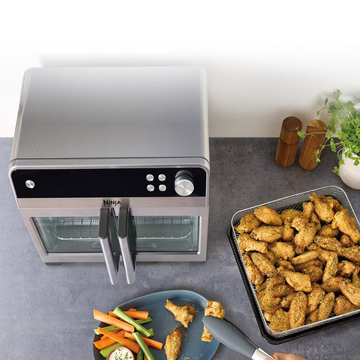 Ninja French Door Premier 10-in-1 Air Fryer, Convection Oven, and Toaster, Costco Shop Card Included