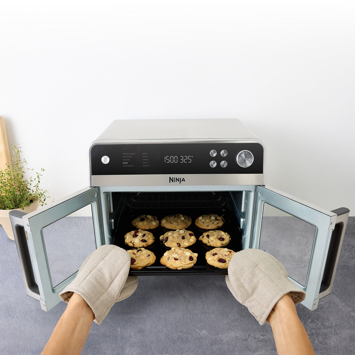 Ninja French Door Premier 10-in-1 Air Fryer, Convection Oven, and Toaster, Costco Shop Card Included