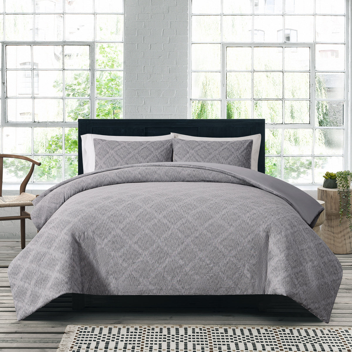 French Connection Graton Comforter, 3-piece Set