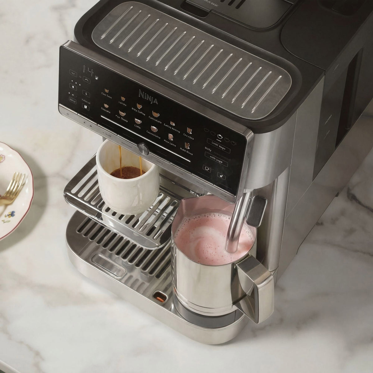 Ninja AutoBarista Pro Fully Automatic Espresso Machine, 13 Preset Drinks