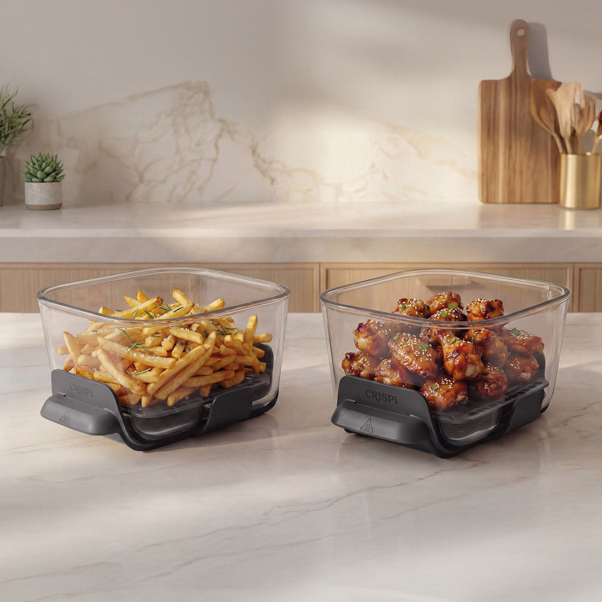 Ninja CRISPi DualZone 2-Basket Glass Air Fryer