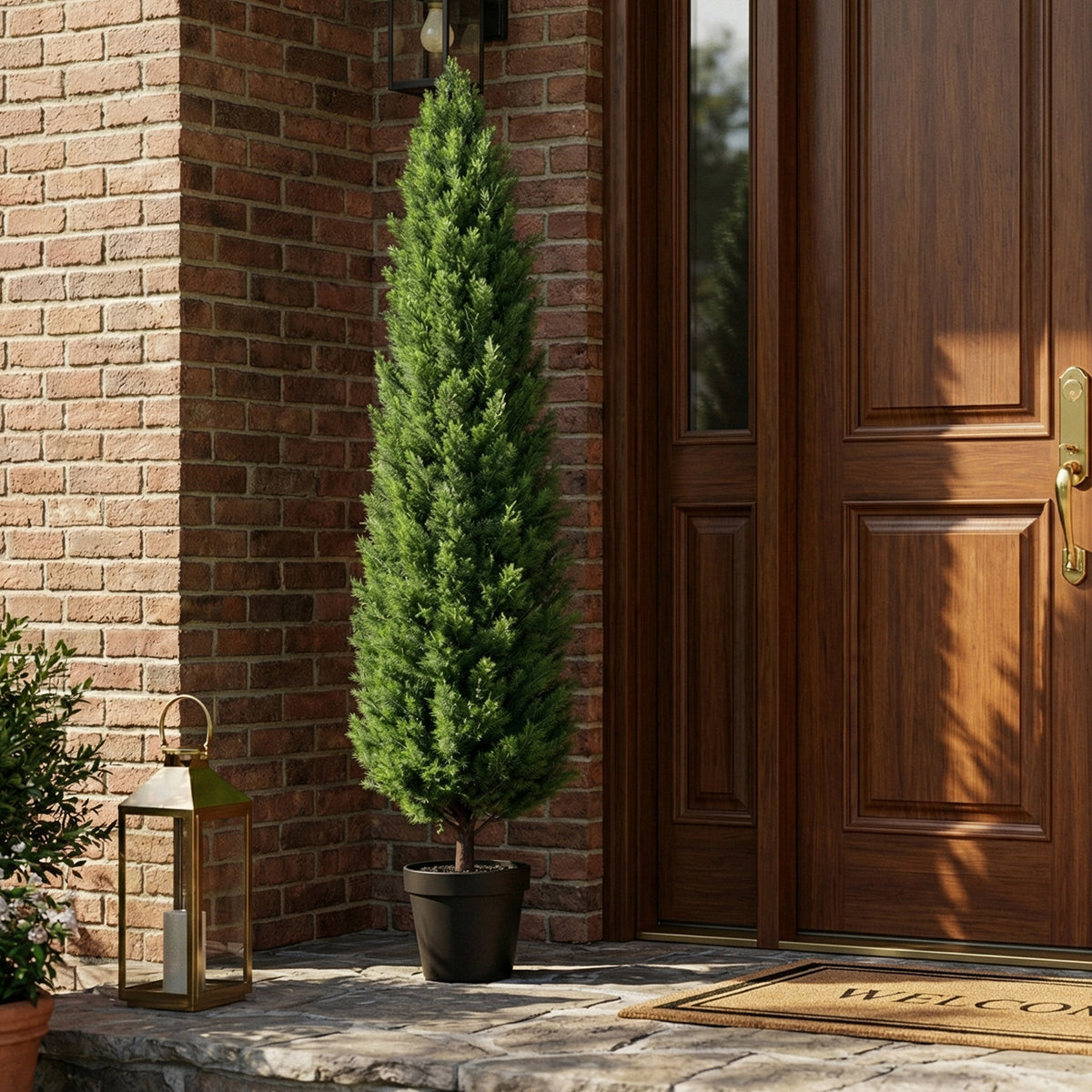 6' Faux UV Resistant Cedar Tree