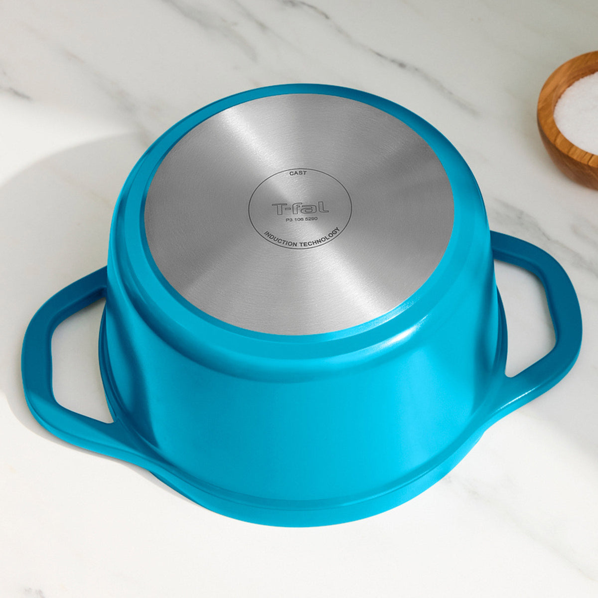 T-fal Cast Aluminum Air Dutch Oven Set, 3-quart Round & 6-quart Oval