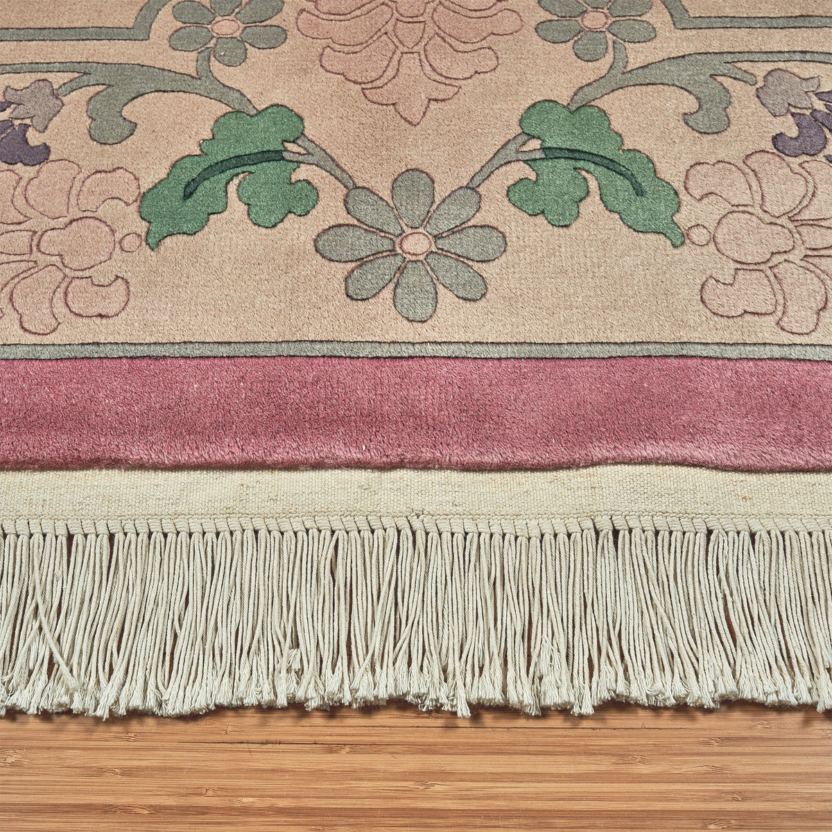 Pagoda Hand Knotted Rug Collection, Zurich Rose