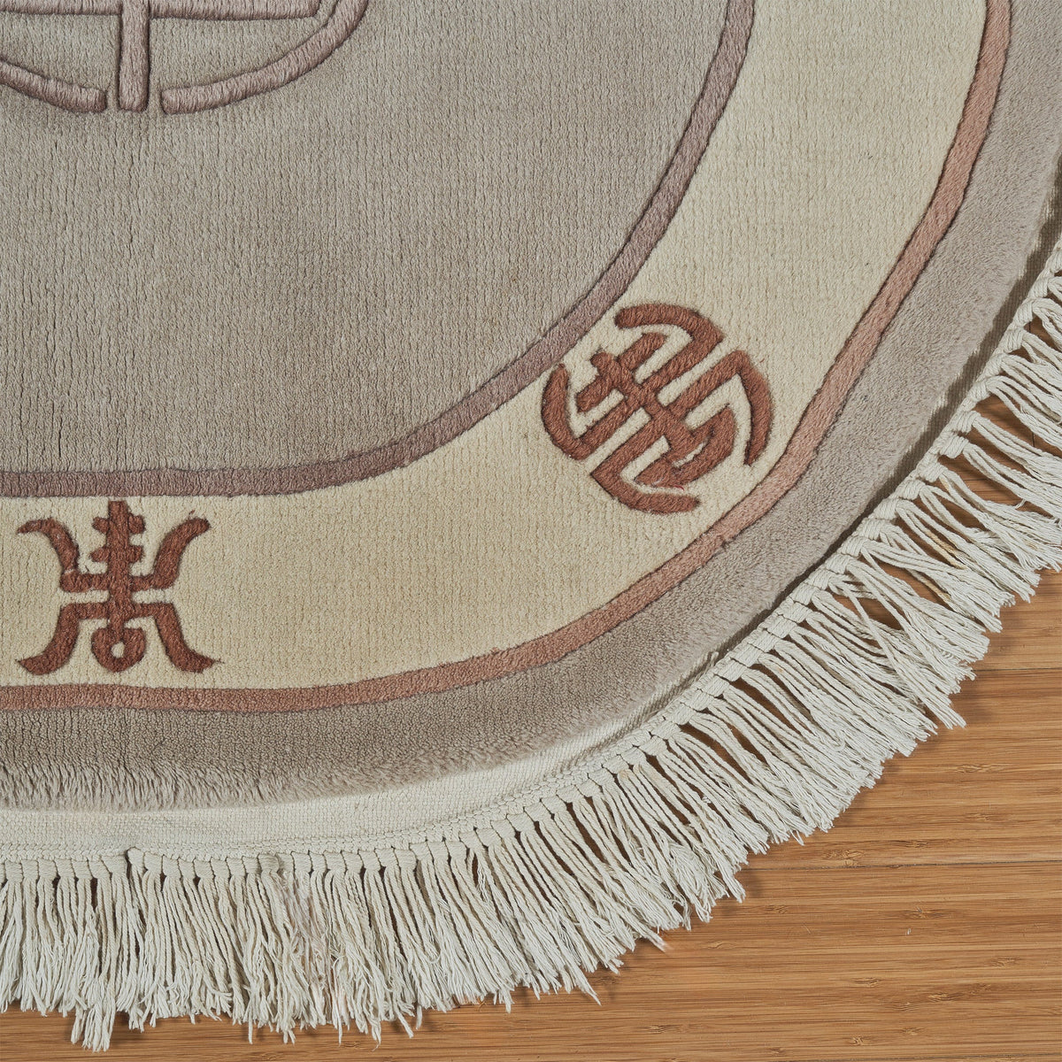 Pagoda Hand Knotted Rug Collection, Vienne Beige