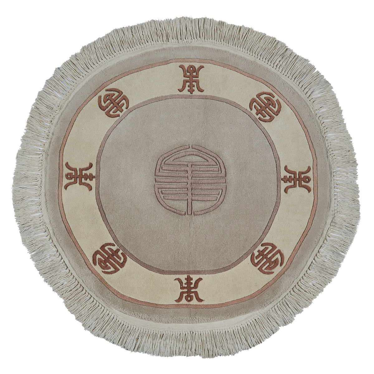 Pagoda Hand Knotted Rug Collection, Vienne Beige