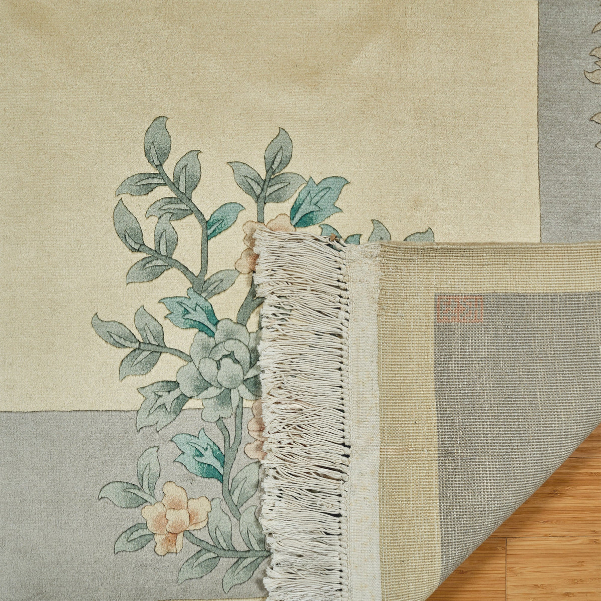 Pagoda Hand Knotted Rug Collection, Emmen Ivory