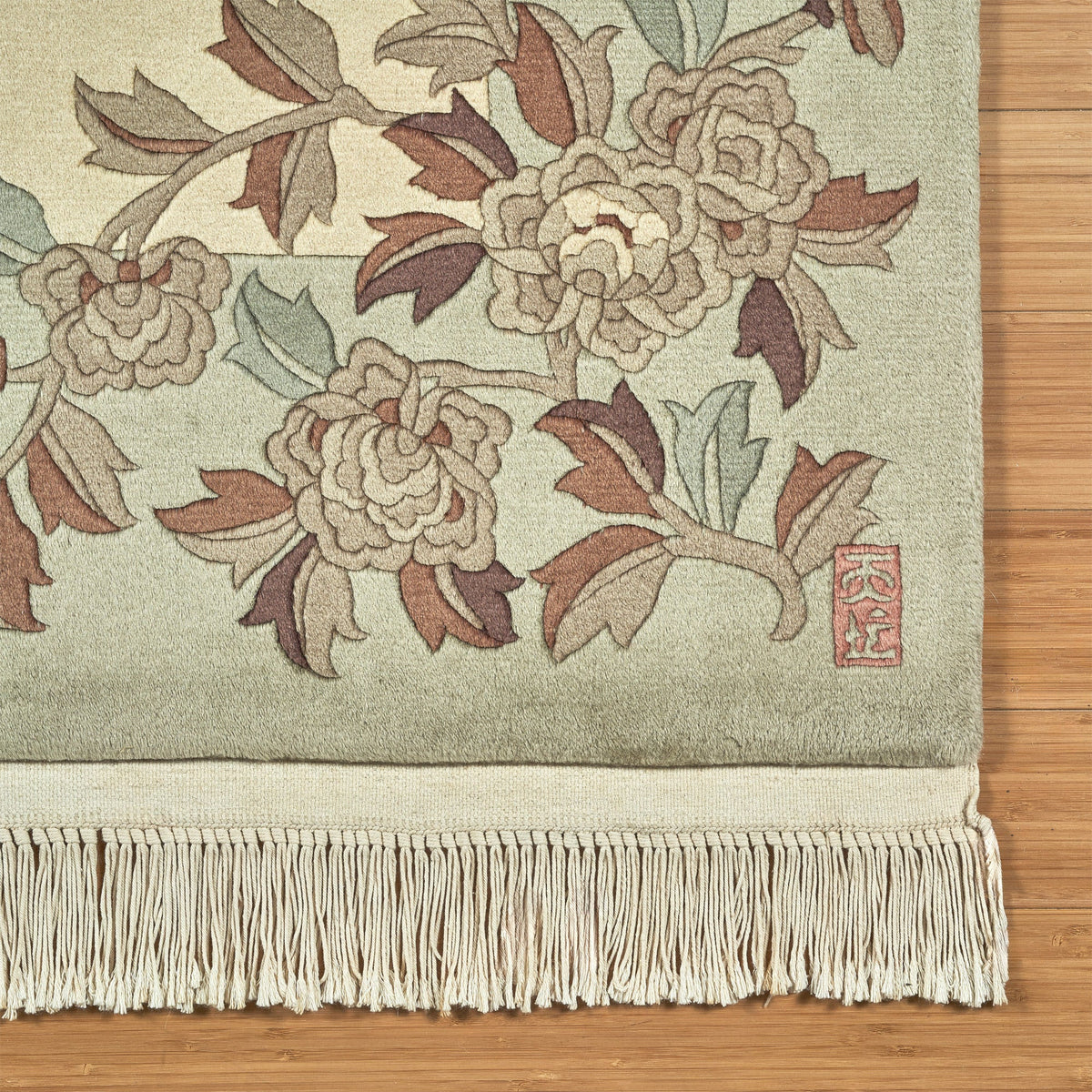 Pagoda Hand Knotted Rug Collection, Allaine Ivory