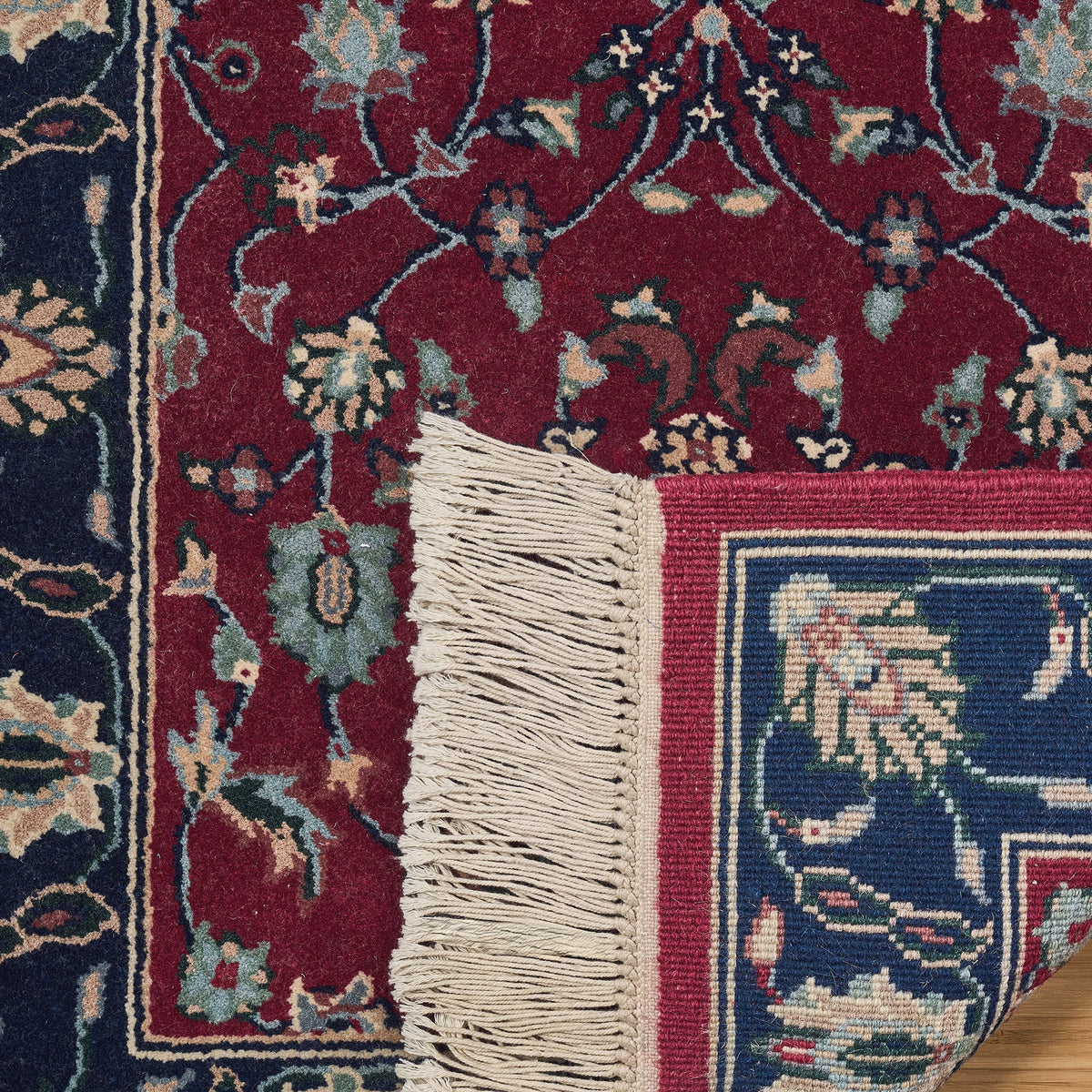 Montacute Hand Knotted Rug Collection, Brittney Burgundy