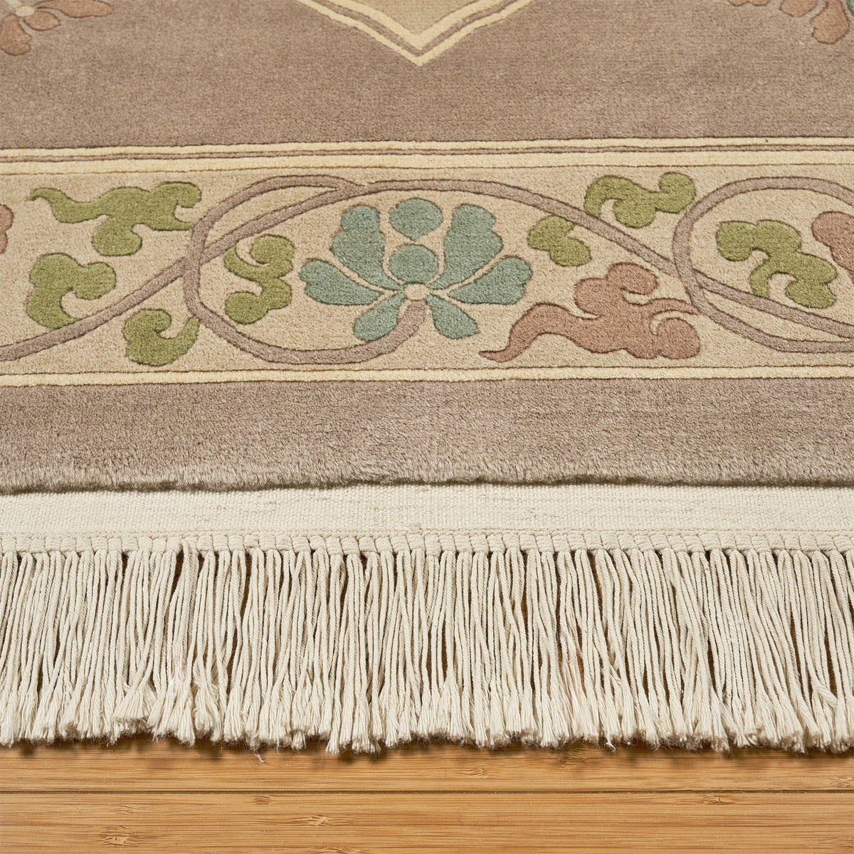 Pagoda Hand Knotted Rug Collection, Horgen Taupe