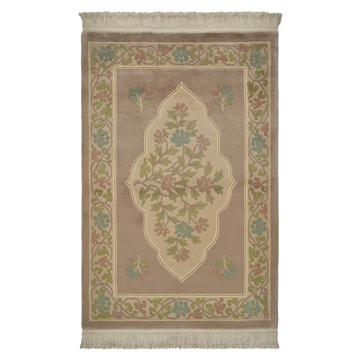 Pagoda Hand Knotted Rug Collection, Horgen Taupe