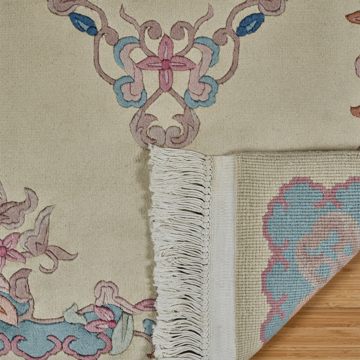 Pagoda Hand Knotted Rug Collection, Clos Ivory