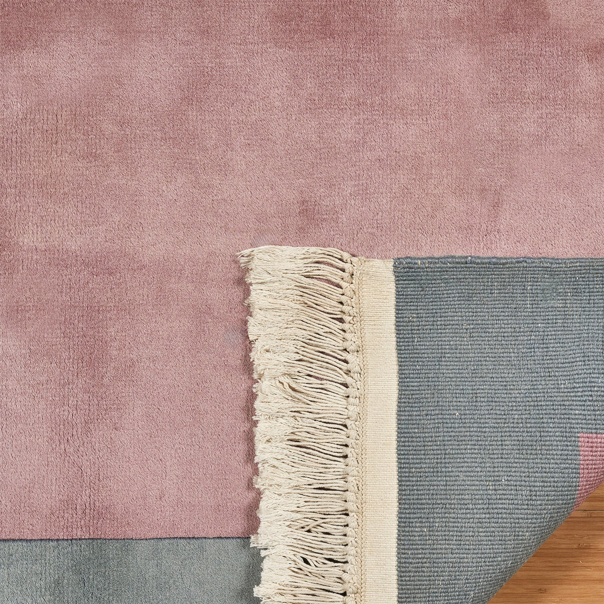 Pagoda Hand Knotted Rug Collection, Rhone Pink