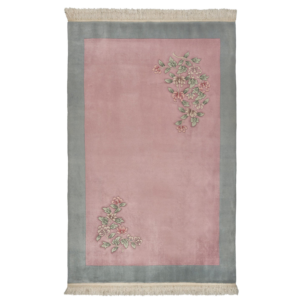 Pagoda Hand Knotted Rug Collection, Rhone Pink