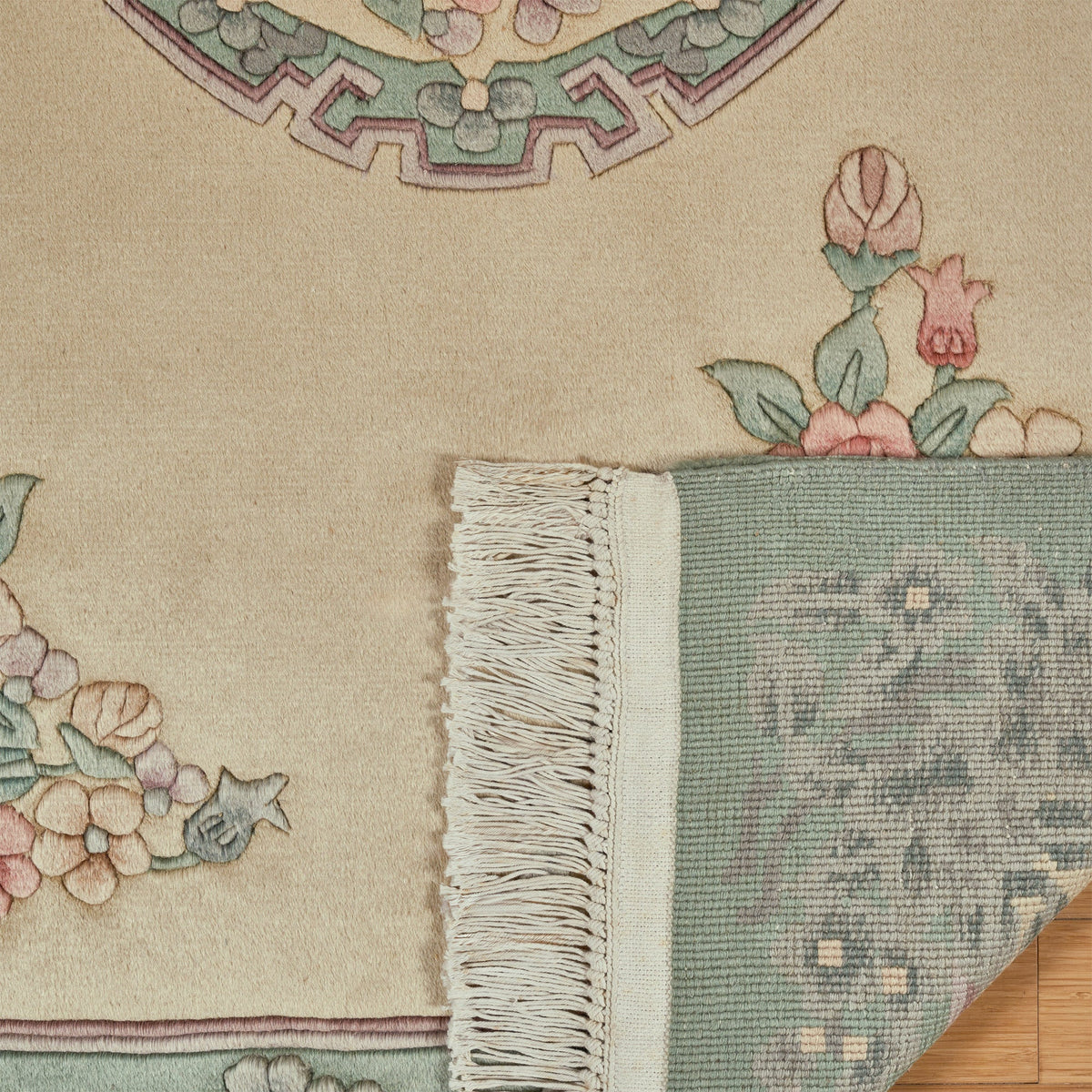 Pagoda Hand Knotted Rug Collection, Vauden Sage