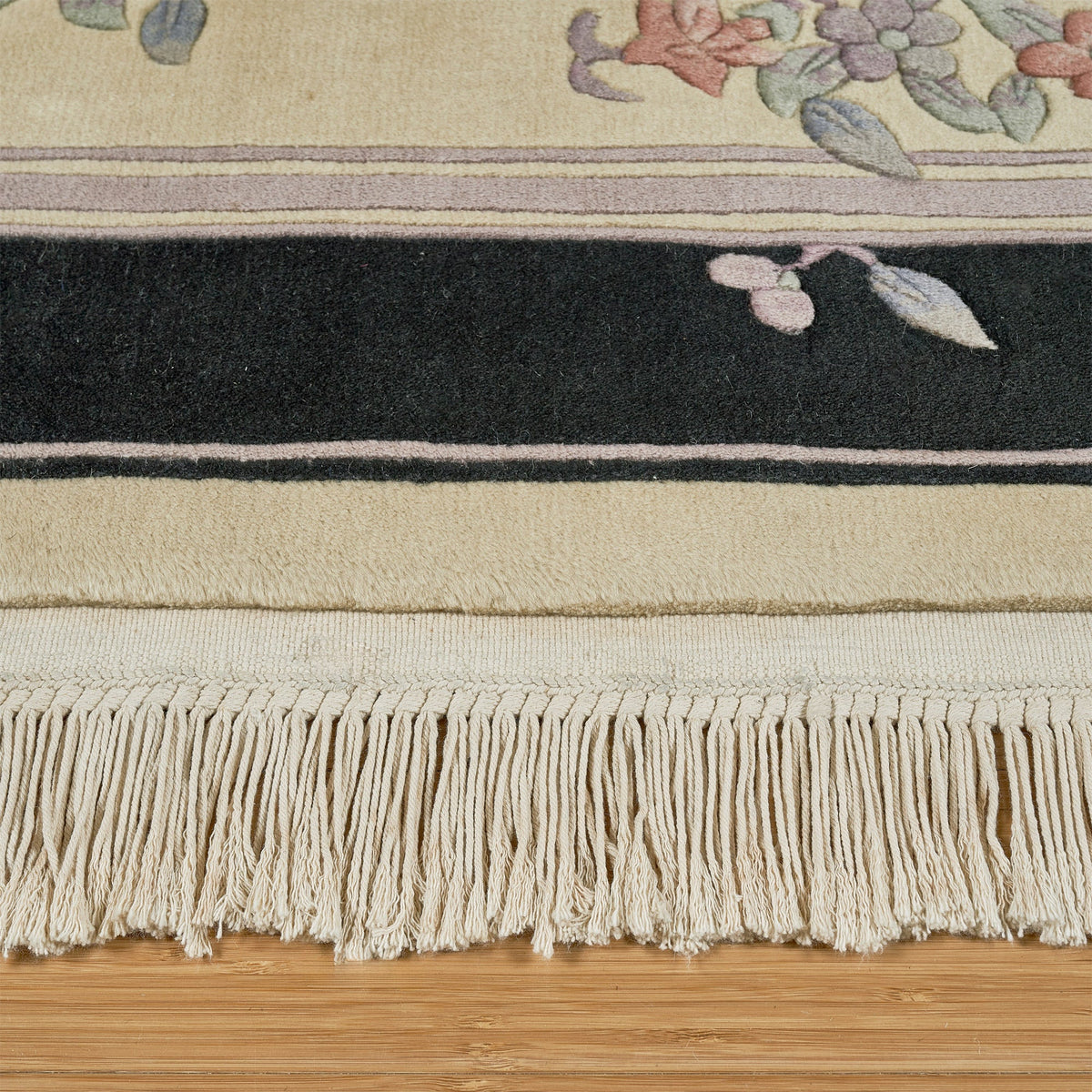 Pagoda Hand Knotted Rug Collection, Clermont Ivory