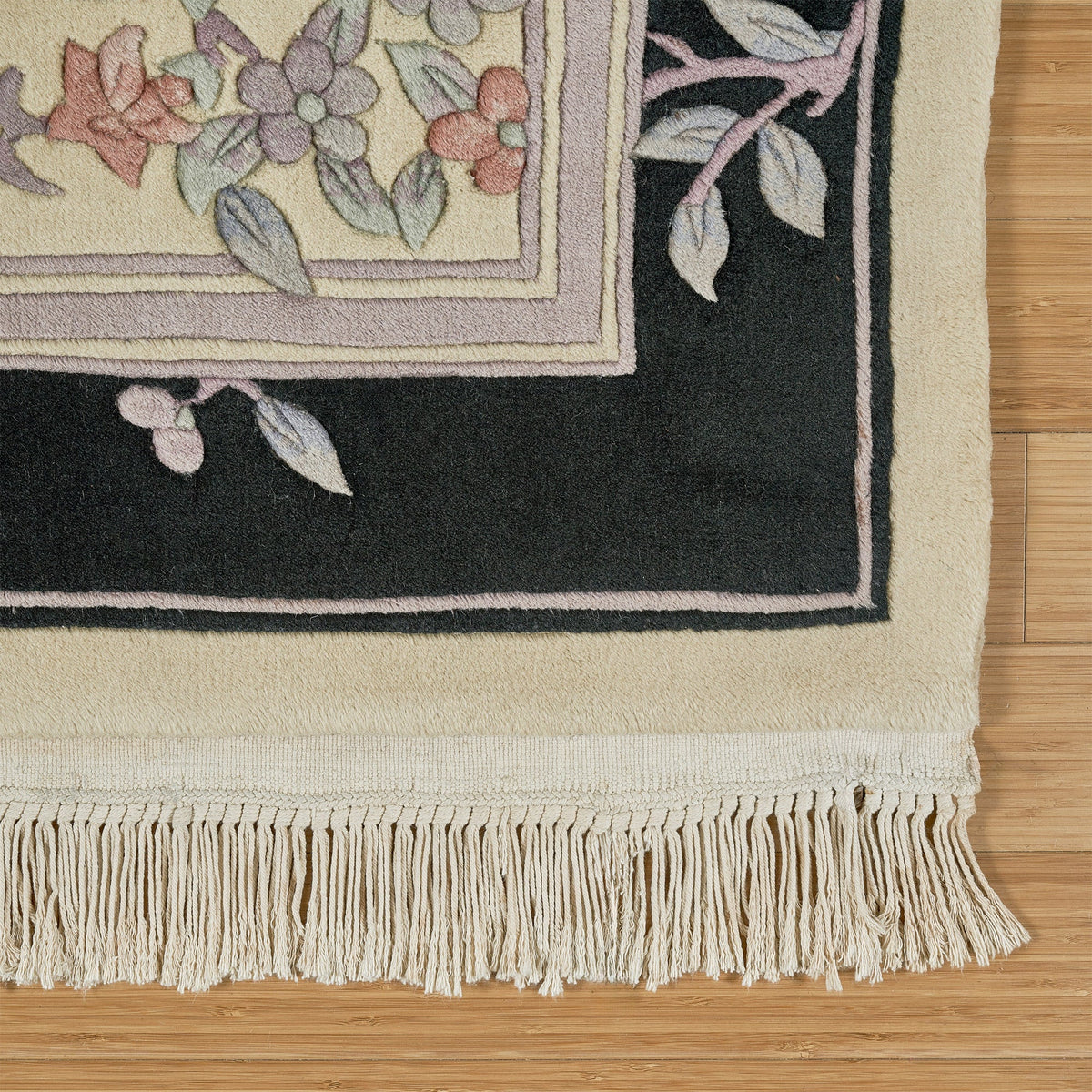 Pagoda Hand Knotted Rug Collection, Clermont Ivory