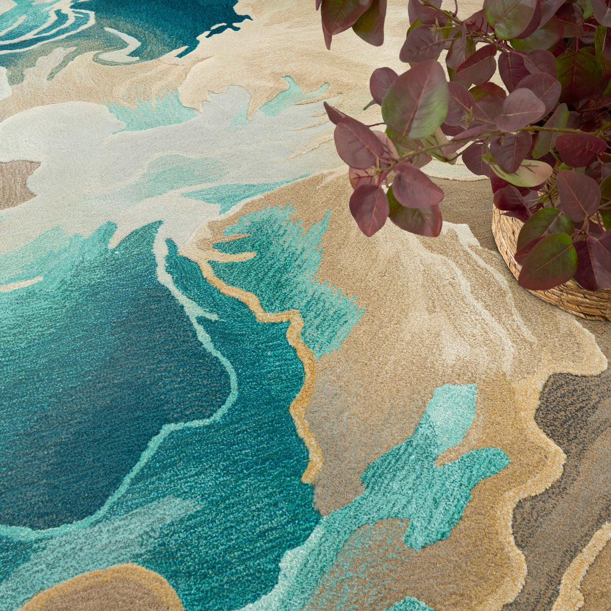 Nourison Kroma Area Rug, Vivid, 8’6” x 11’6”