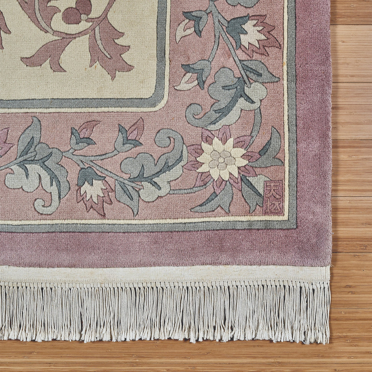 Pagoda Hand Knotted Rug Collection, Nyon Ivory