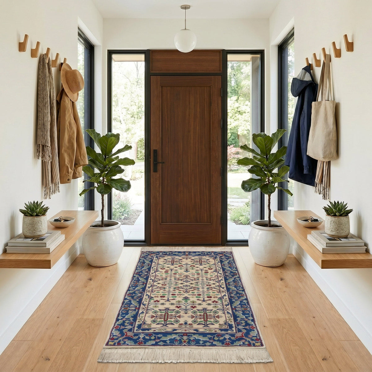 Montacute Hand Knotted Rug Collection, Sevilla Ivory