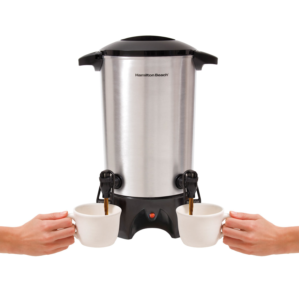 Hamilton Beach Dual-Spout Coffee Urn, 45 Cup Capacity