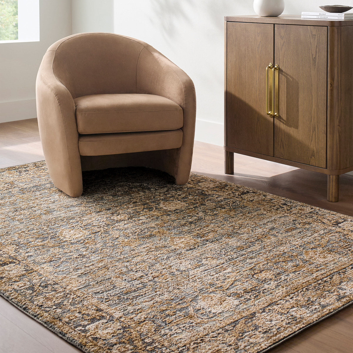 Surya Deeply Area Rug, Harbor, 5’ x 7’5”