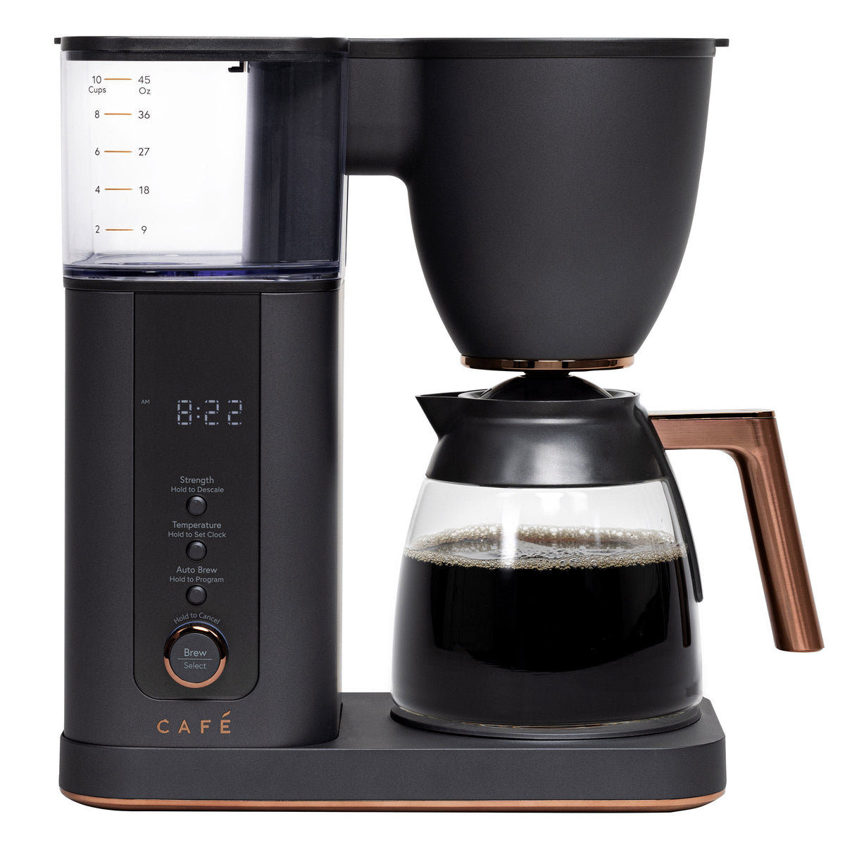 Café Specialty Coffee Maker with 10-Cup Glass Carafe, WiFi