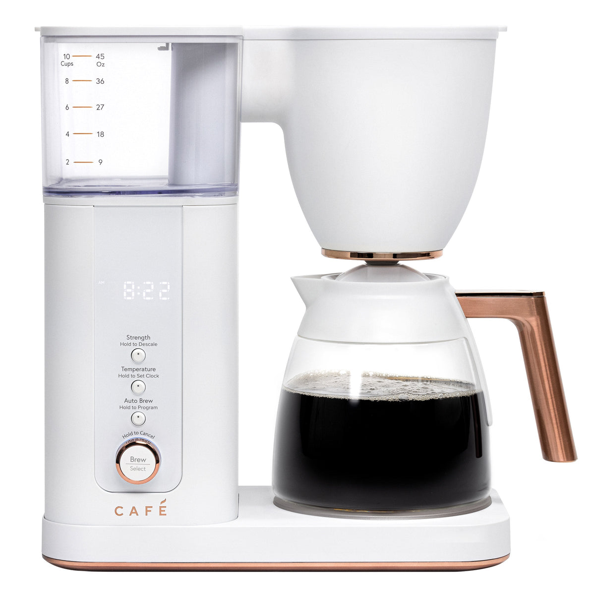 Café Specialty Coffee Maker with 10-Cup Glass Carafe, WiFi