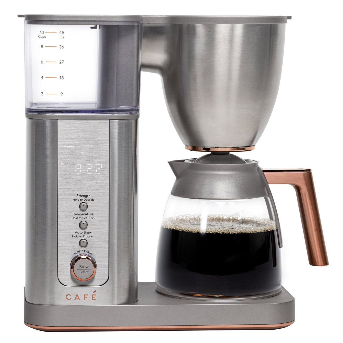 Café Specialty Coffee Maker with 10-Cup Glass Carafe, WiFi