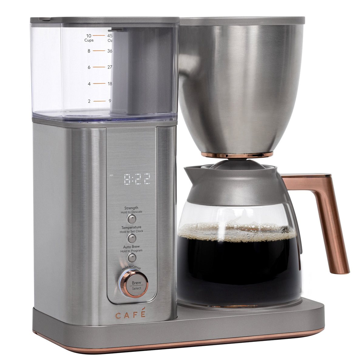 Café Specialty Coffee Maker with 10-Cup Glass Carafe, WiFi