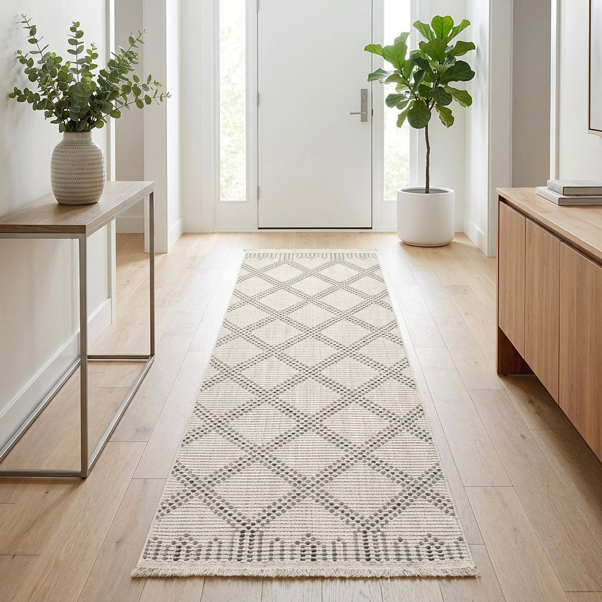 Serenity Area Rug Collection, Celine Cream Gray