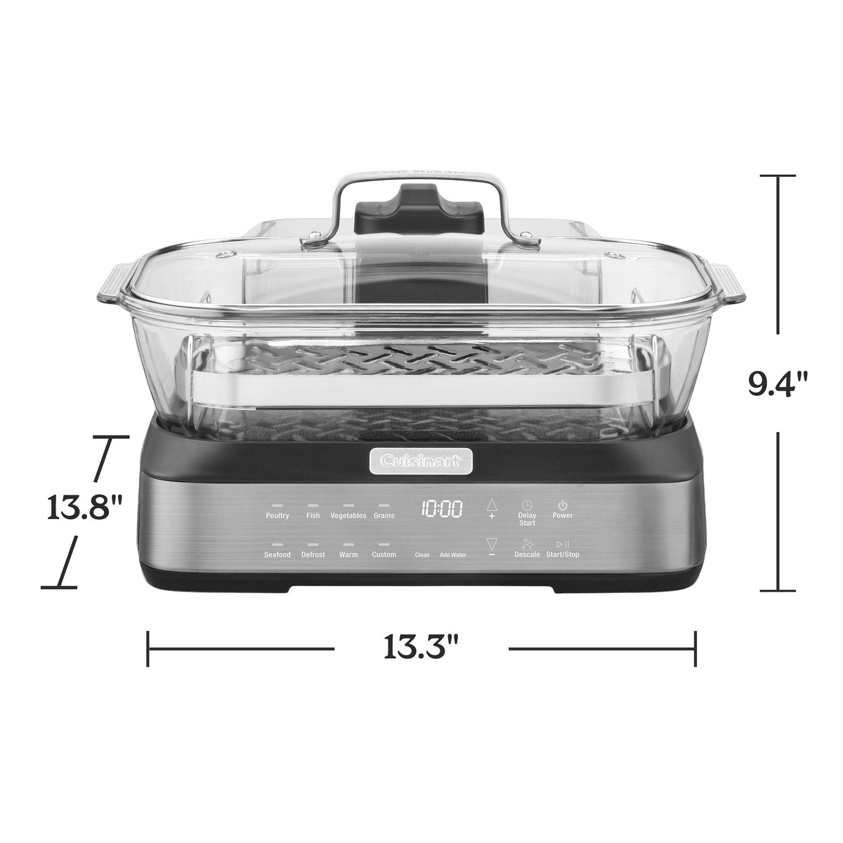 Cuisinart 5.2qt CookFresh Digital Glass Steamer