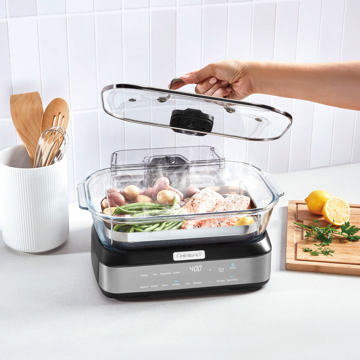 Cuisinart 5.2qt CookFresh Digital Glass Steamer