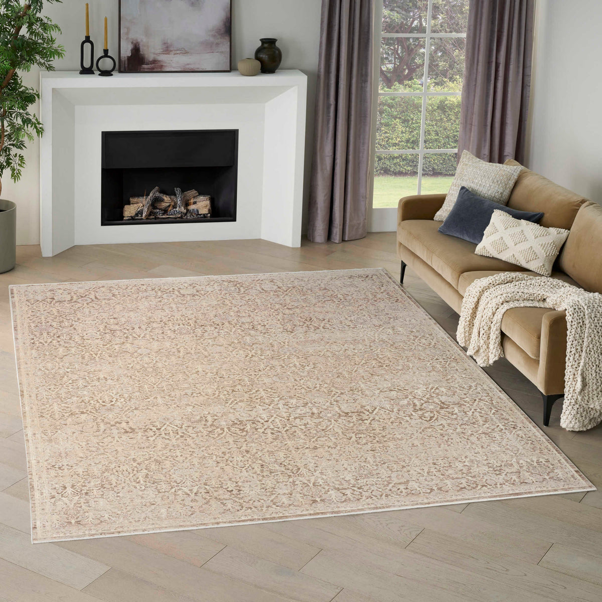 Nourison Seraphine Area Rug, Montreaux, 7’10” x 9’10”