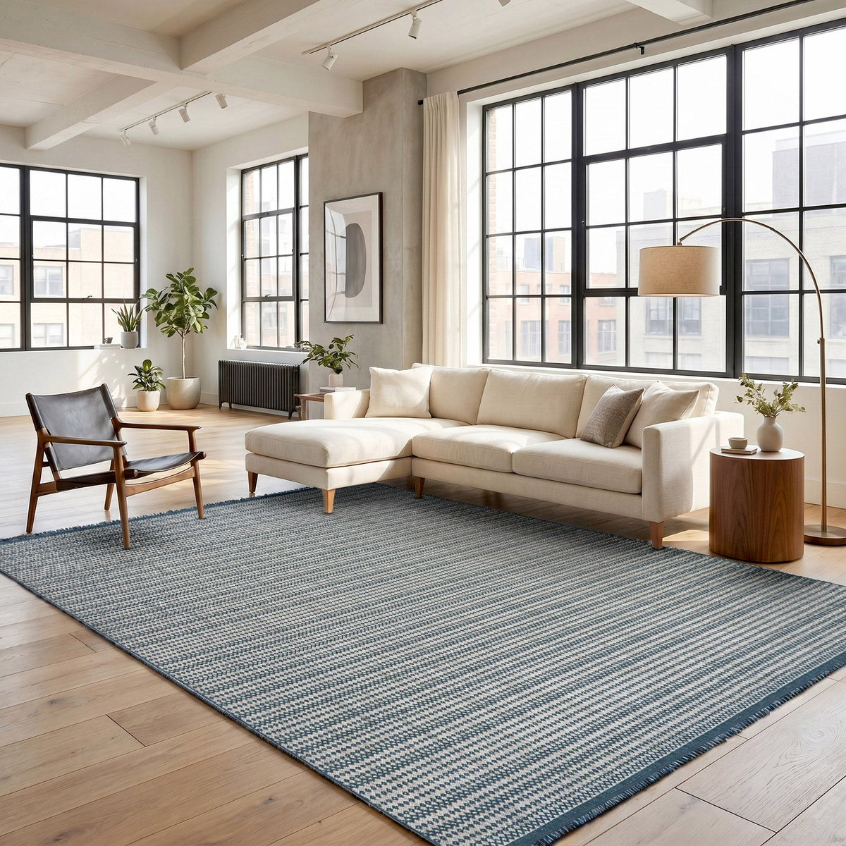 Serenity Area Rug Collection, Yura Blue