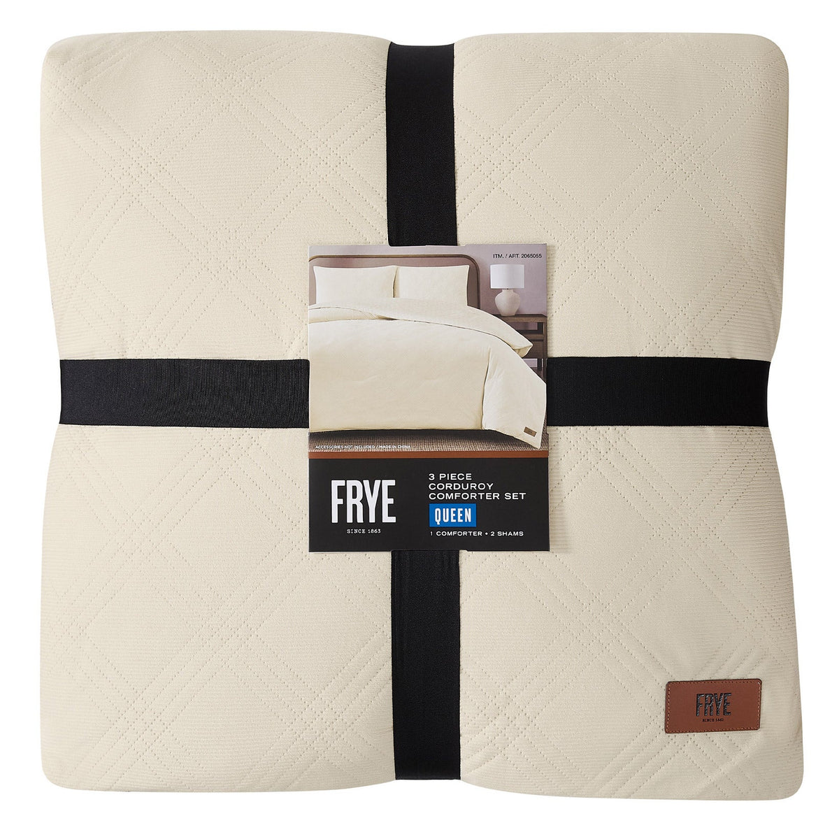 FRYE 3-piece Corduroy Comforter Set