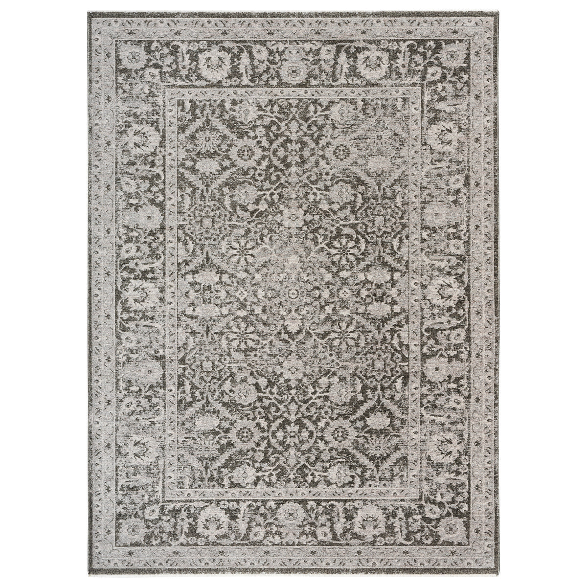 Nourison Pure Home Area Rug, Misty, 5’3” x 7’