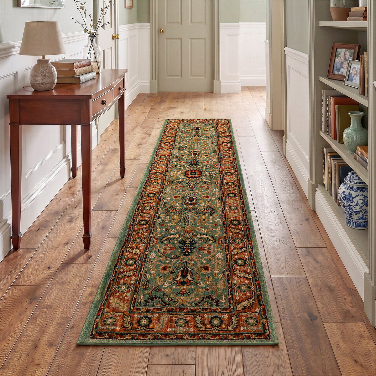 Mohawk Home Spice Market Runner Rug, Mariah Aquamarine, 2' x 8'
