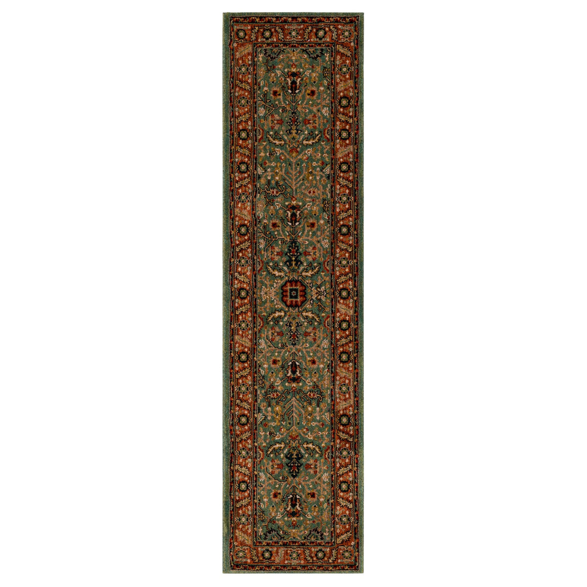 Mohawk Home Spice Market Runner Rug, Mariah Aquamarine, 2' x 8'