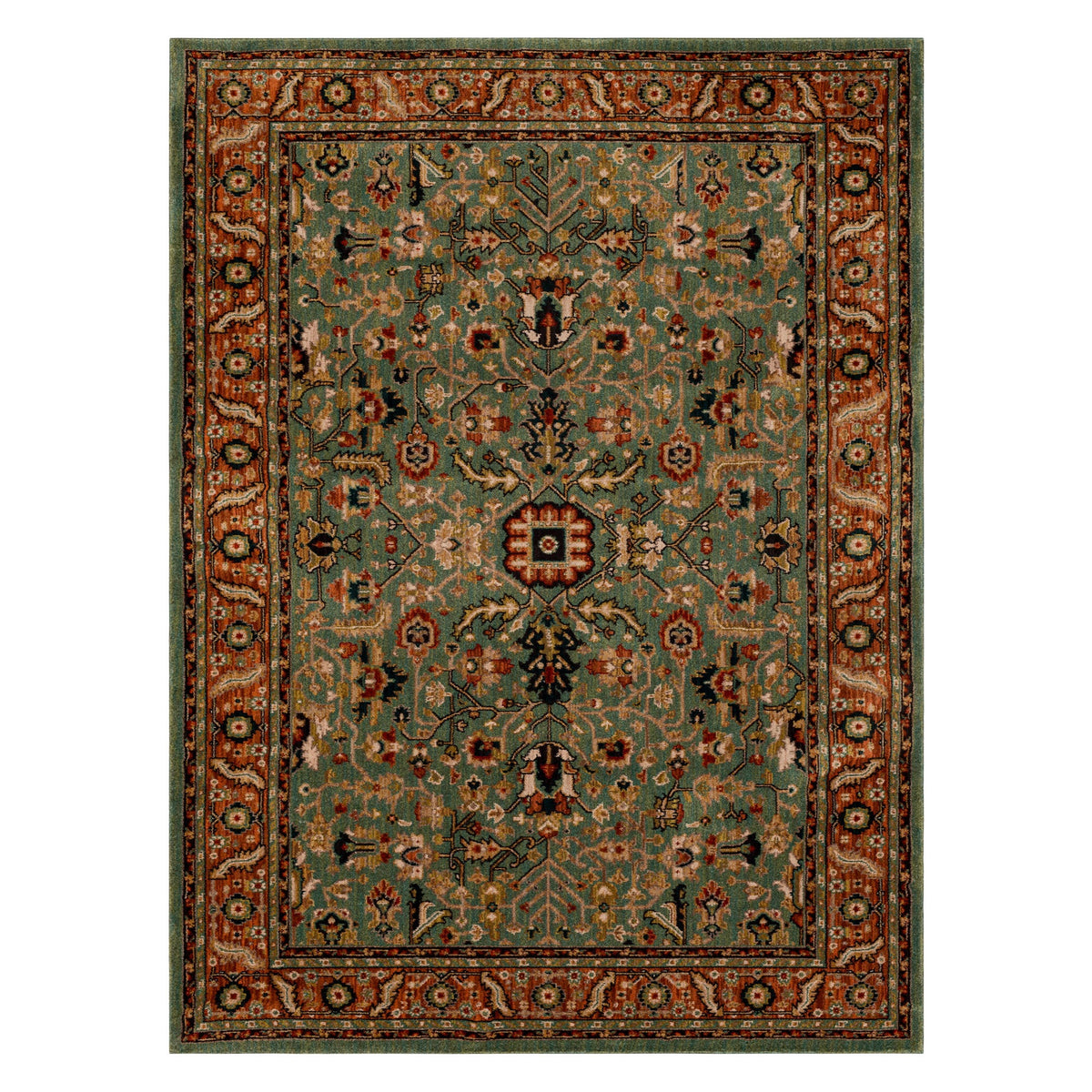 Mohawk Home Spice Market Area Rug, Mariah Aquamarine, 9' x 13'