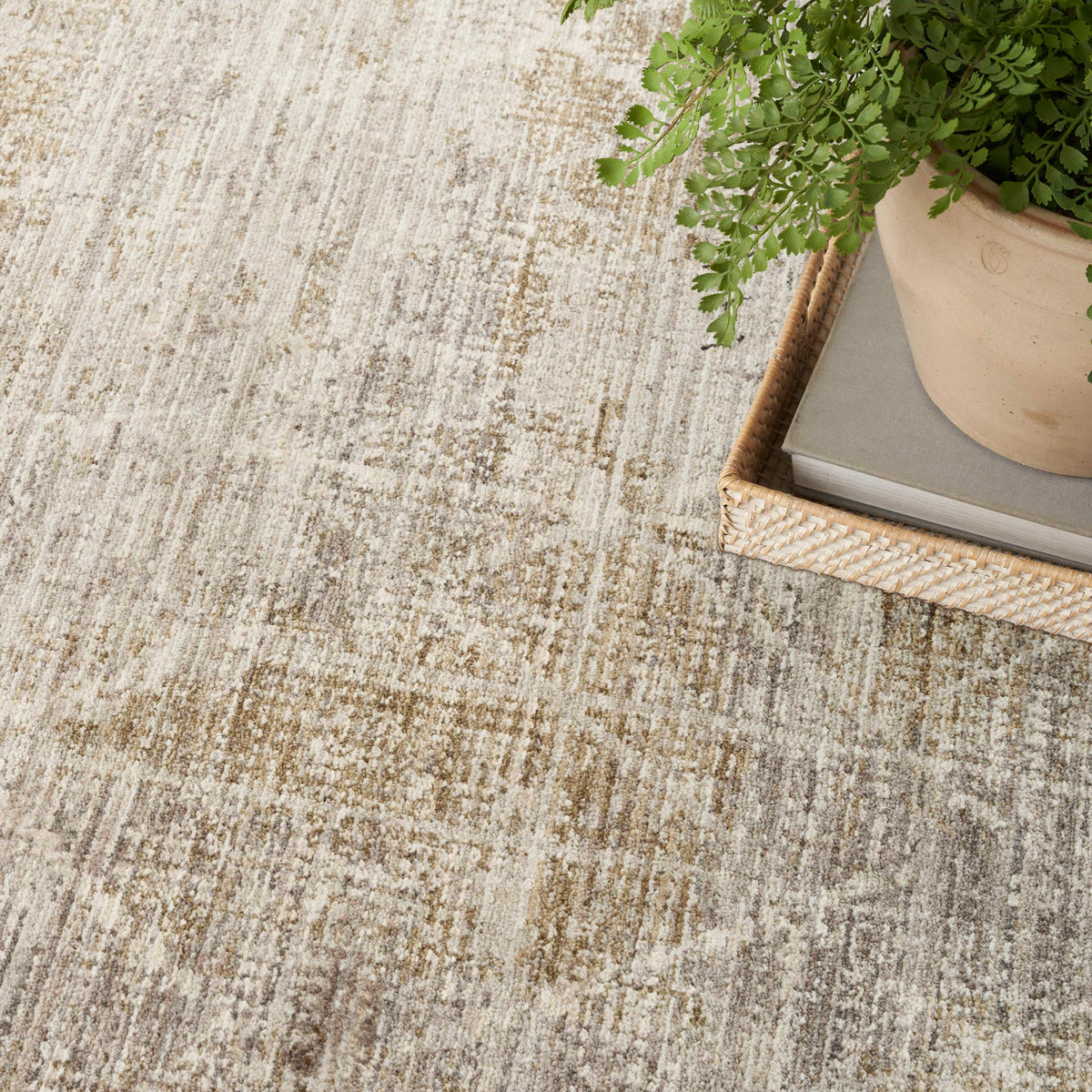 Nourison Argon Area Rug, Haze, 5’3” x 7’6”