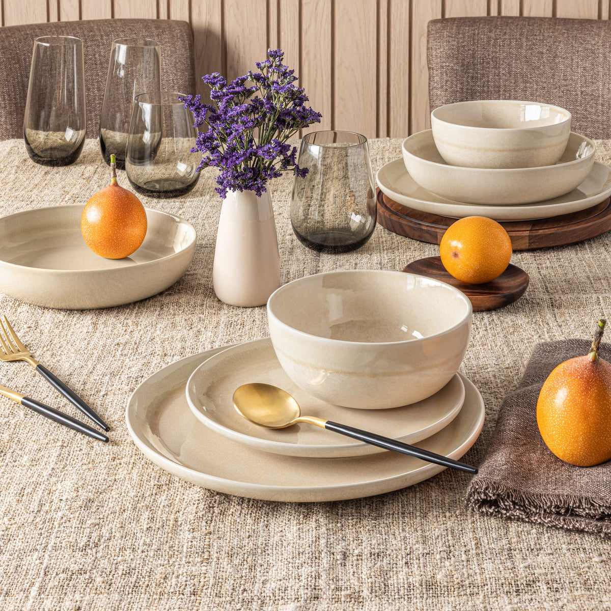 Over & Back 16-piece Dinnerware Set