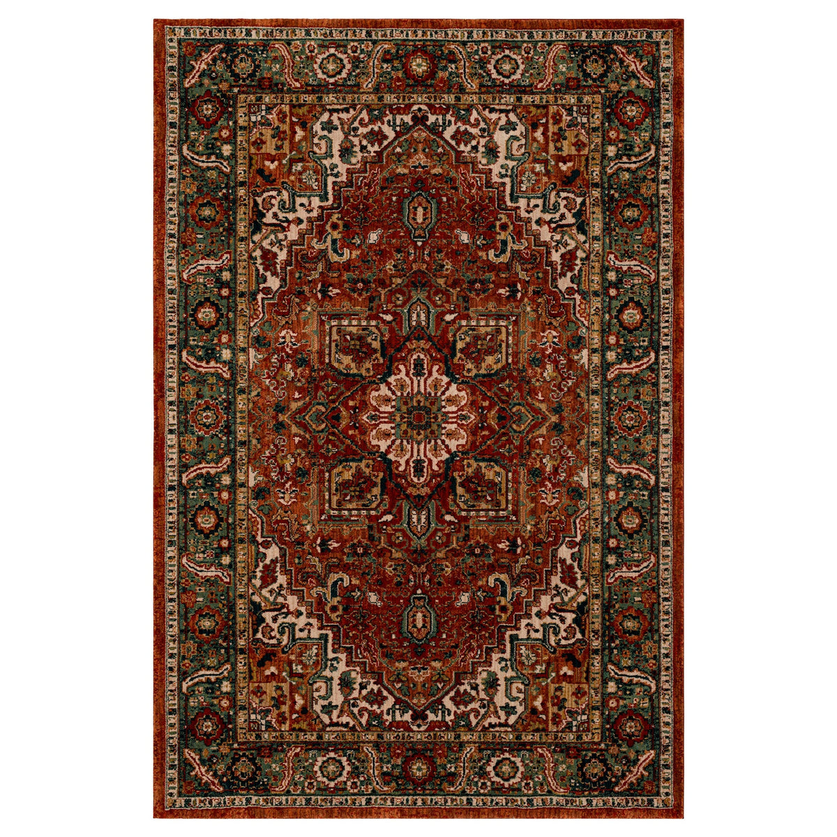 Mohawk Home Spice Market Area Rug, Saffron Spice, 6' x 9'