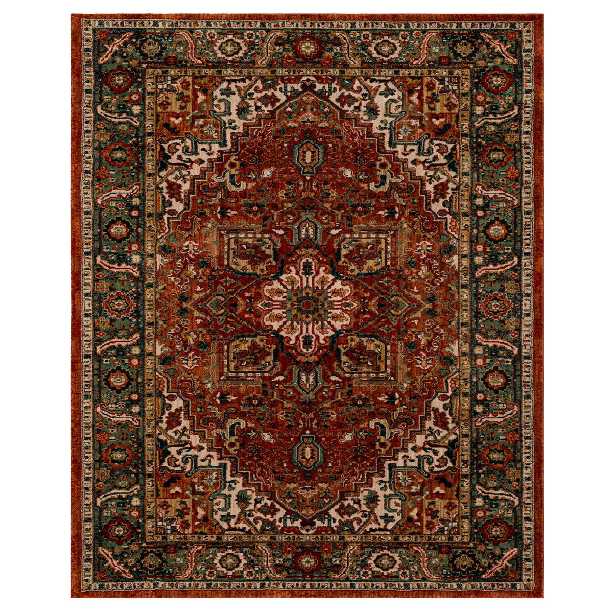 Mohawk Home Spice Market Area Rug, Saffron Spice, 7'10" x 10'