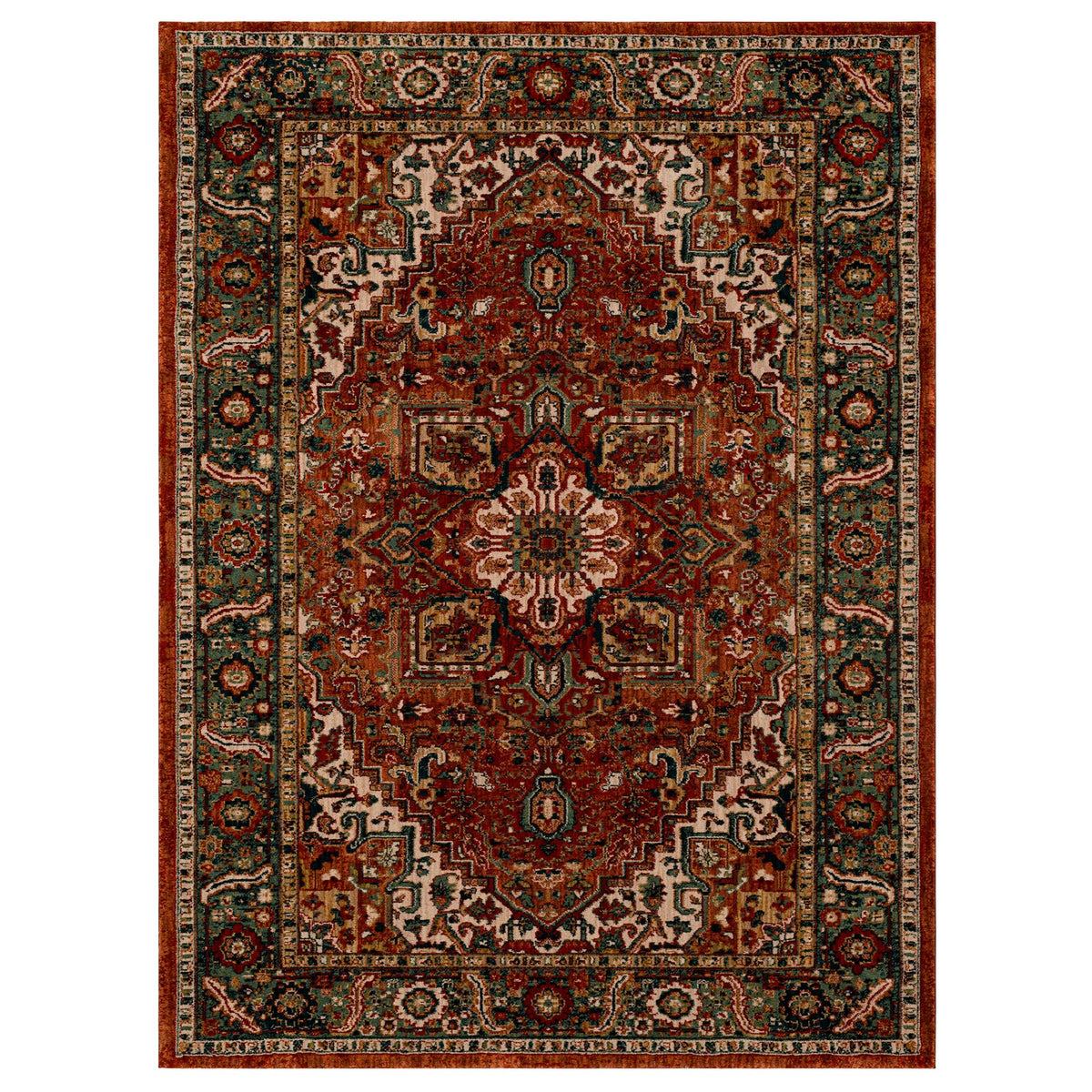 Mohawk Home Spice Market Area Rug, Saffron Spice, 9' x 13'