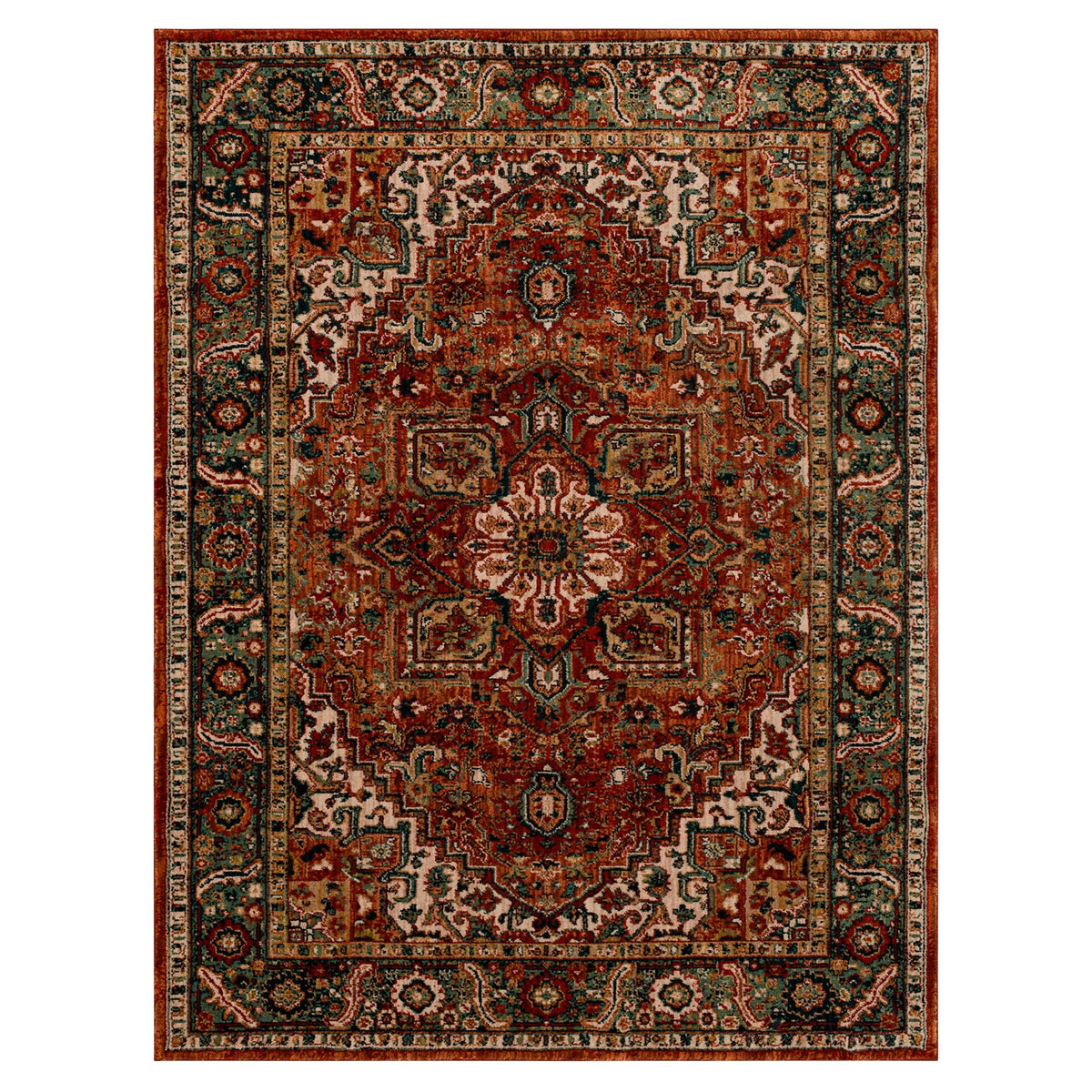 Mohawk Home Spice Market Area Rug, Saffron Spice, 5'3" x 7'