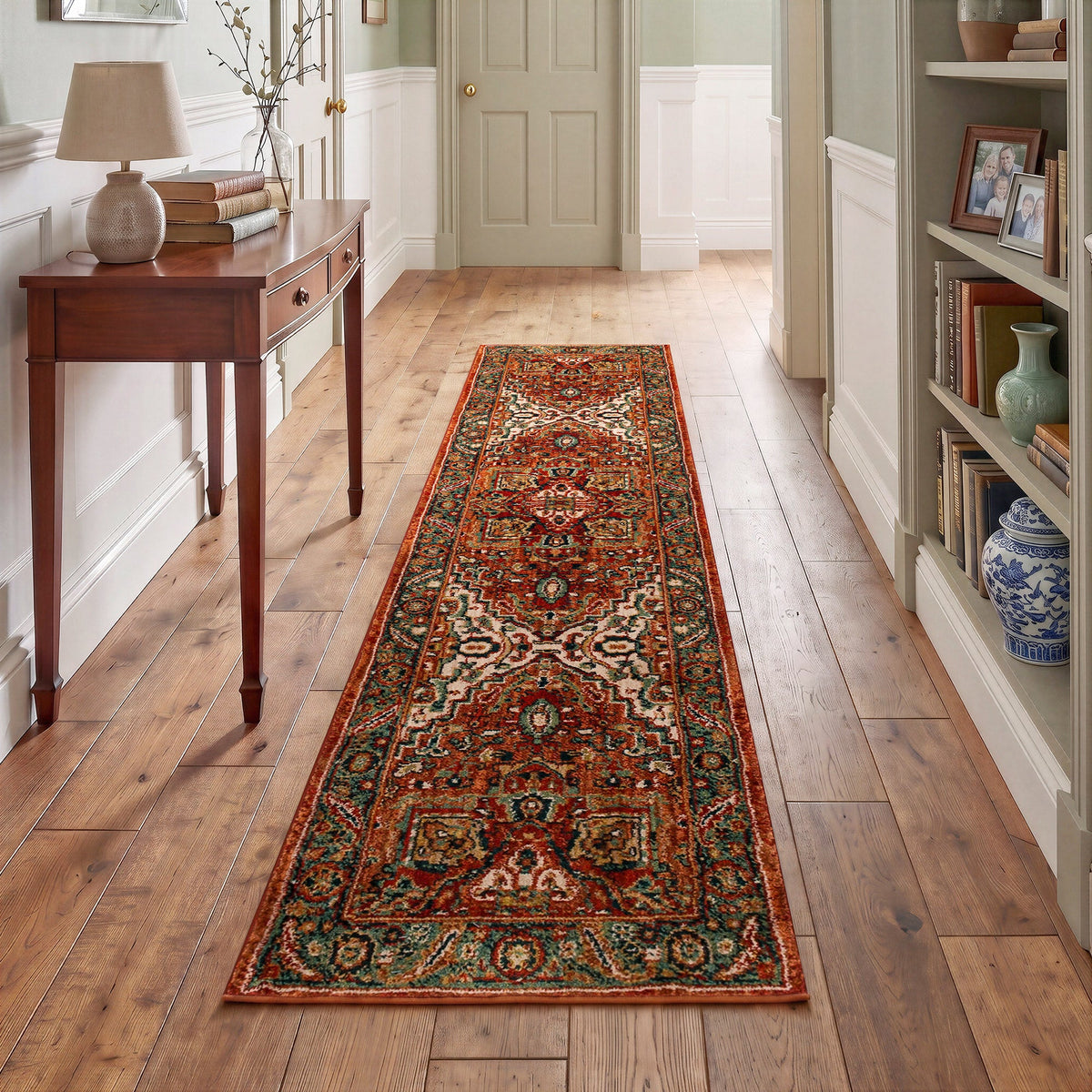 Mohawk Home Spice Market Runner Rug, Saffron Spice, 2' x 8’