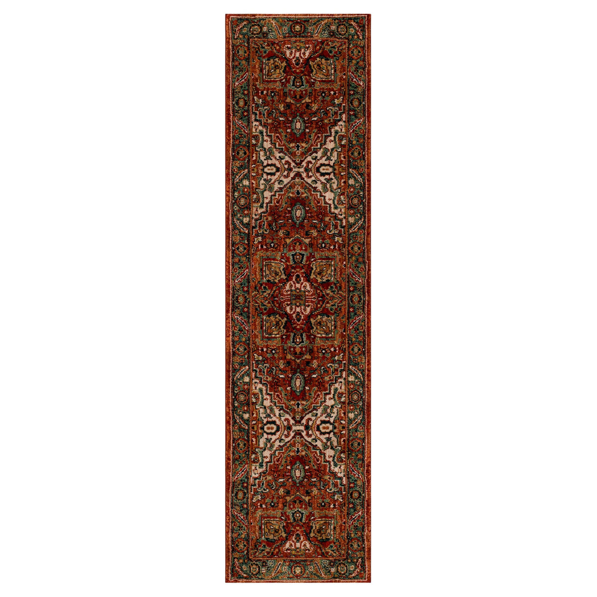 Mohawk Home Spice Market Runner Rug, Saffron Spice, 2' x 8’