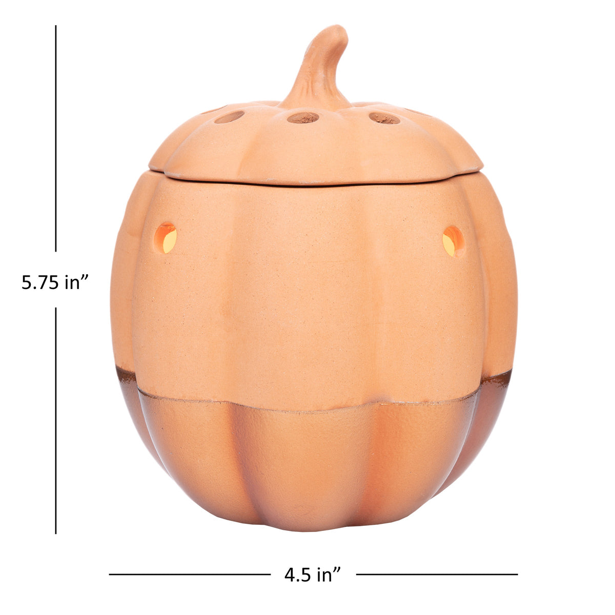 ScentSationals Pumpkin Wax Warmer with Scented Wax, 4-piece